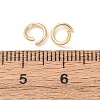 Brass Open Jump Rings KK-G604-08G-22-4