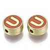 Alloy Enamel Beads X-ENAM-S122-028U-NR-2