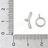 Brass Toggle Clasps KK-CBAFC6C-07I-P-4
