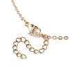 Brass Macrame Pouch Empty Stone Holder for Pendant Necklaces Making NJEW-JN04444-02-7