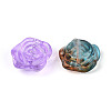 Baking Paint Transparent Glass Beads DGLA-T004-40A-M-2