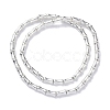 Electroplate Glass Beads Strands EGLA-Q128-13H-2