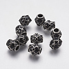 Ion Plating(IP) 304 Stainless Steel European Beads Rhinestone Settings STAS-J022-125AS-2