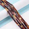 Natural Mookaite Beads Strands X-G-F247-52-2
