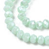 Electroplate Glass Beads Strands X-EGLA-A034-P2mm-A20-3