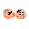 Halloween Handmade Polymer Clay Beads CLAY-T022-15C-2