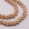 Electroplate Glass Bead Strands X-GLAA-K016-3x4mm-02PL-3