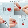 Anti-Tarnish Rhodium Plated 925 Sterling Silver Micro Pave Cubic Zirconia Pendant Bails STER-P034-21P-2