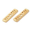 Brass Moon Phase Bar Links KK-H756-01G-3