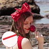 Deco Mesh Ribbons SRIB-WH0011-179A-03-6