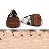 Resin & Wood Pendants WOOD-S061-02M-3