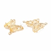 Faceted Glass Cubic Zirconia Links GLAA-G075-02G-4