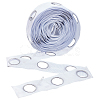 Polypropylene Curtain Tape for Hook DIY-WH0569-65-1