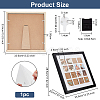 Square Wood Photo Frame Stand DJEW-WH0039-68B-2