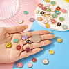 52Pcs 2 Styles Alloy Enamel Pendants FIND-TA0008-50-7