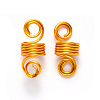 Aluminum Hair Braid Dreadlock Beads ALUM-S017-001A-2
