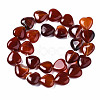 Natural Red Agate Beads Strands X-G-S364-097-2