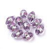 Handmade Silver Foil Glass Lampwork Beads X-LAMP-Q030-02D-1