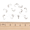 Tarnish Resistant 304 Stainless Steel Bead Tips X-STAS-R063-23-4