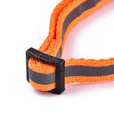 Adjustable Polyester Reflective Dog/Cat Collar MP-K001-A06-1