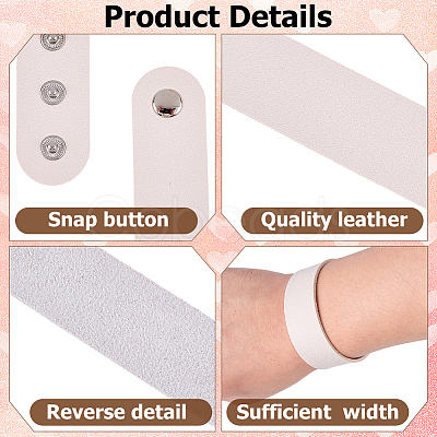 12Pcs PVC & Iron Cord Bracelets AJEW-CL0002-49A-1