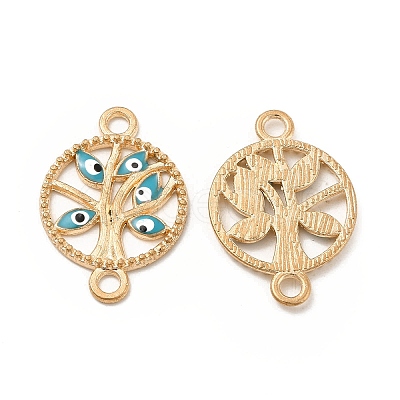 Alloy Enamel Connector Charms FIND-H039-19KCG-D-1