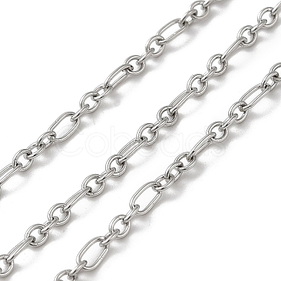 Tarnish Resistant 316 Surgical Stainless Steel Cable Chains CHS-E012-05P-1
