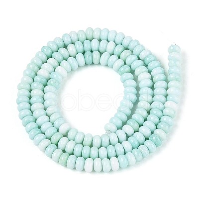 Ombre Effect Dyed Glass Beads Strands GLAA-T030-07A-07-1