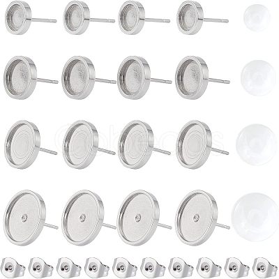 DIY Stud Earring Making Kits DIY-UN0002-59-1