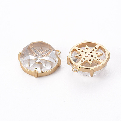 Brass Pendants KK-Q765-003-NF-1