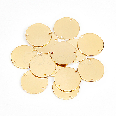Smooth Brass Links KK-BC0001-50G-1