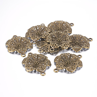 Tibetan Style Alloy Links LS-MLF9353Y-NF-1