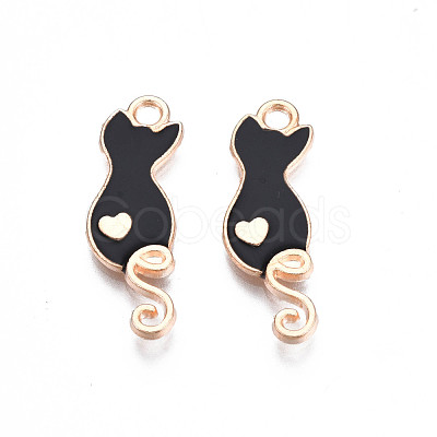 Alloy Enamel Pendants X-ENAM-S115-144A-1