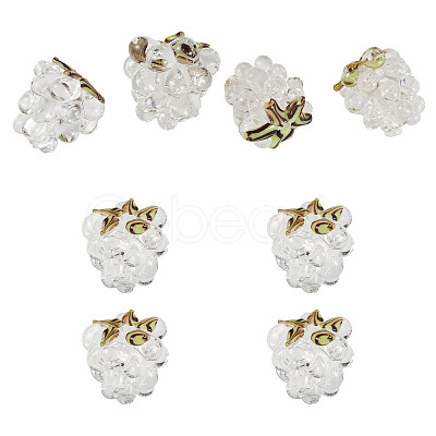 4Pcs Handmade Lampwork Beads LAMP-TA0002-24D-1