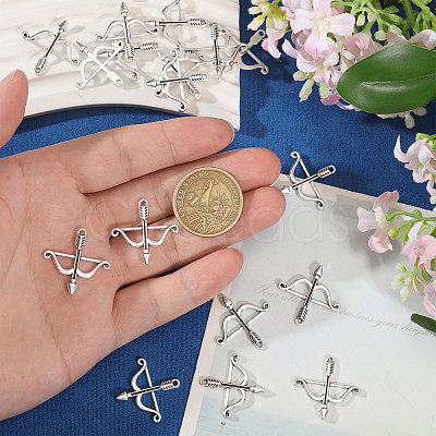 100Pcs Tibetan Style Alloy Pendants FIND-CA0010-59AS-1