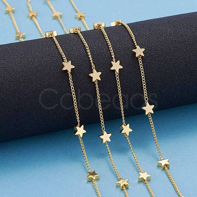 Handmade Brass Twisted Chains CHC-I006-05G-1