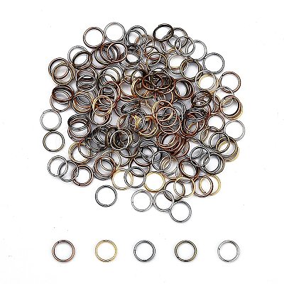 Mixed Color Iron Split Rings JRD7MM-M-1