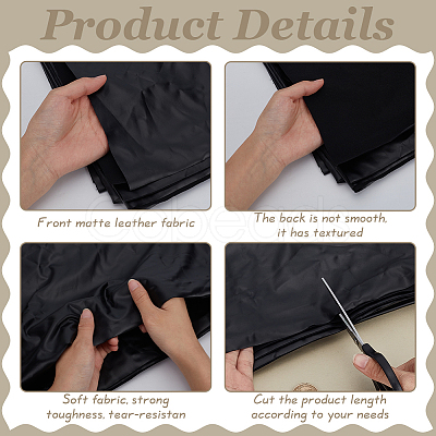 PU Imitation Leather Fabrics DIY-WH0622-233A-1