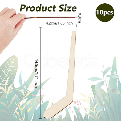 Unfinished Wooded Sheets WOOD-WH0030-76B-1