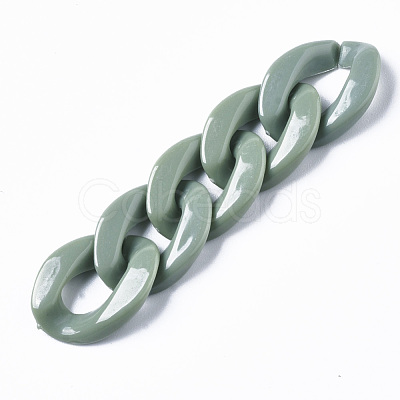 Opaque Acrylic Linking Rings OACR-T011-88D-1
