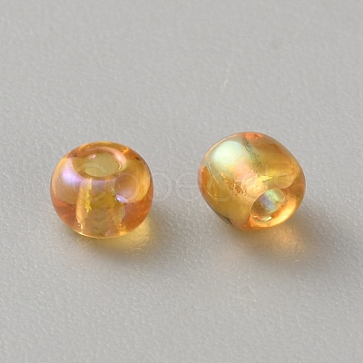 Transparent Glass Seed Beads GLAA-WH0032-34G-1