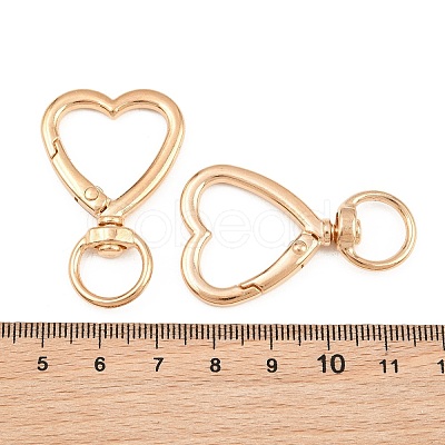 Zinc Alloy Swivel Clasps AL-CBAC079-20LG-1