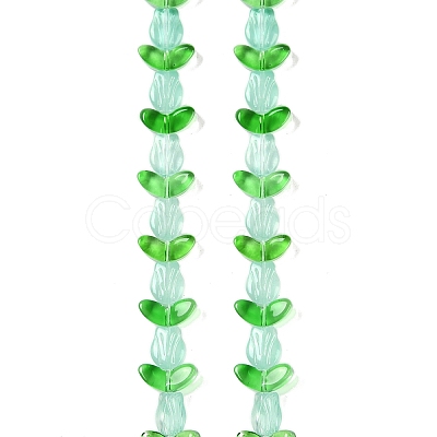 Transparent Glass Bead Strands GLAA-K070-02C-1