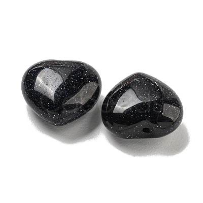 Synthetic Blue Goldstone Beads G-P531-A06-01-1