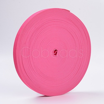 Colored Flat Elastic Rubber Band EC-WH0002-28-1