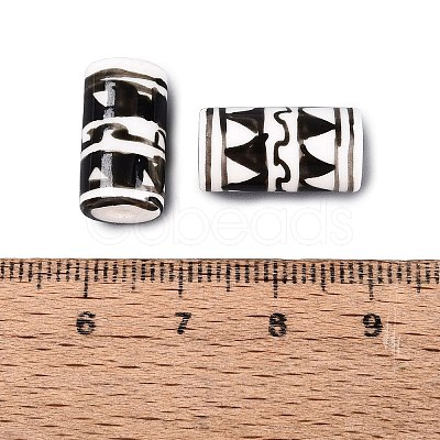 Handmade Porcelain Beads PORC-Q007-02D-1