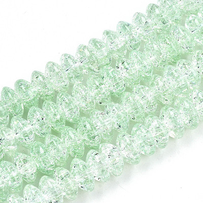 Crackle Glass Beads GLAA-S192-004H-1
