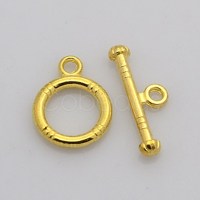 Tibetan Style Alloy Toggle Clasps K08Q9011-1