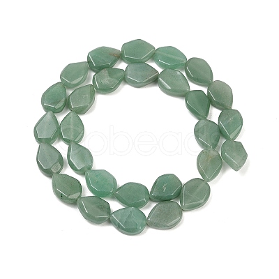 Natural Green Aventurine Beads Strands G-U018-K01-01-1