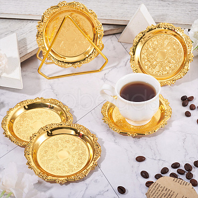 6Pcs Iron Tray AJEW-MB0001-17-1